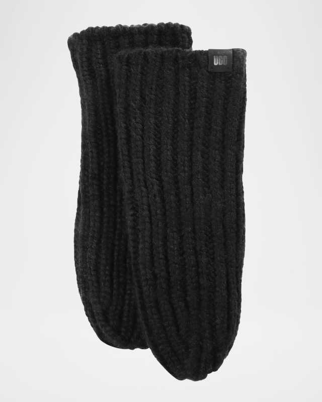 Chunky Rib Mittens